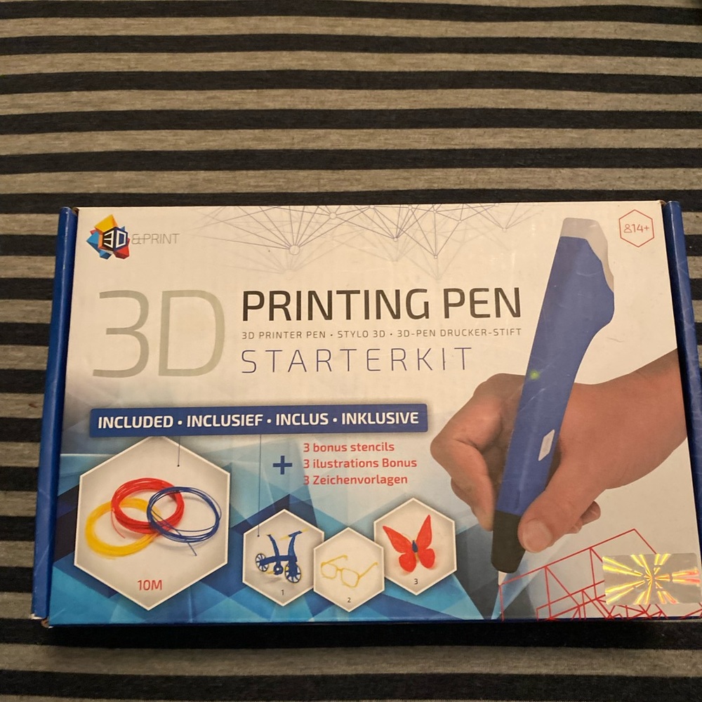 3D pen starter kit